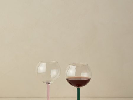 Bilboquet Wine Glass (Set of 2) by Sophie Lou Jacobsen Fashion