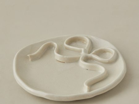 Bow Ring Dish by Stephanie Dawn Matthias Online Sale