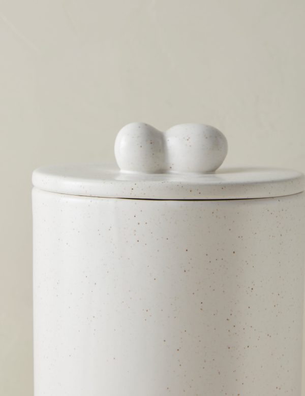 Shapeshifter Ceramic Canister (Set of 2) by Sarah Sherman Samuel Fashion