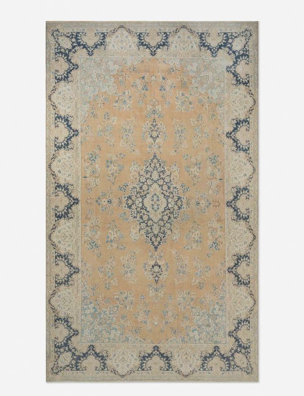 Vintage Turkish Hand-Knotted Wool Rug No. 397, 9 8  x 16  Online Sale