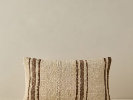 Vintage Lumbar Pillow No. 41, 12  x 20  Discount