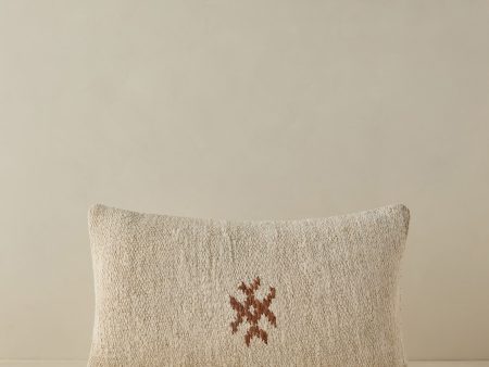 Vintage Lumbar Pillow No. 45, 12  x 20  Online Sale