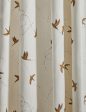 Sparrow Linen Curtain Panel by Rylee + Cru Discount