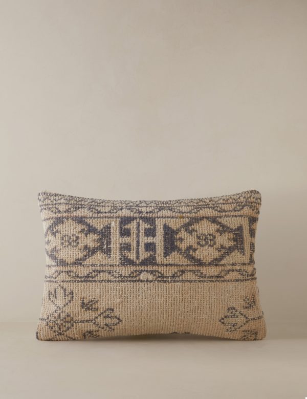 Vintage Lumbar Pillow No. 12, 16  x 24  Online Hot Sale