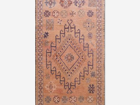 Vintage Moroccan Hand-Knotted Wool Rug No. 48, 5 8 x 12 10 on Sale