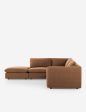 Verbena 4-Piece Sectional Sofa With Ottoman Cheap