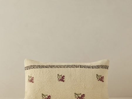 Vintage Lumbar Pillow No. 27, 12  x 20  Supply