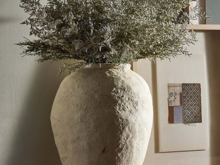 Olivos Paper Mache Decorative Vase by Amber Lewis x Four Hands Online Sale