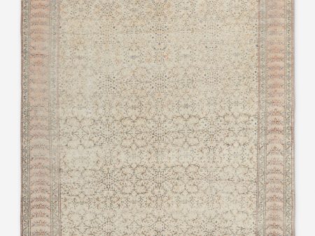 Vintage Turkish Hand-Knotted Wool Rug No. 299, 6 5  x 9 3  Online