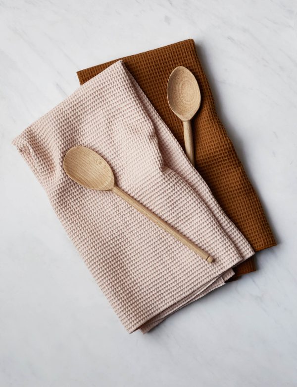 Essential Waffle Kitchen Towels (Set of 2) by Hawkins New York on Sale