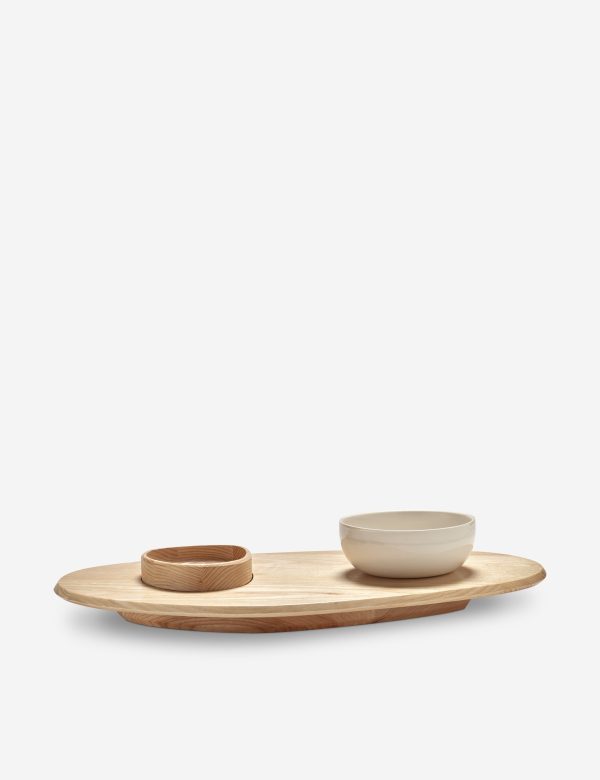 Dune Ash Wood Serveware by Kelly Wearstler x Serax Discount