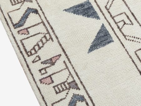 Zehra Hand-Knotted Wool Rug Swatch 18  x 18  Online Sale