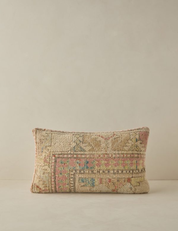 Vintage Lumbar Pillow No. 68, 12  x 20  Online Sale