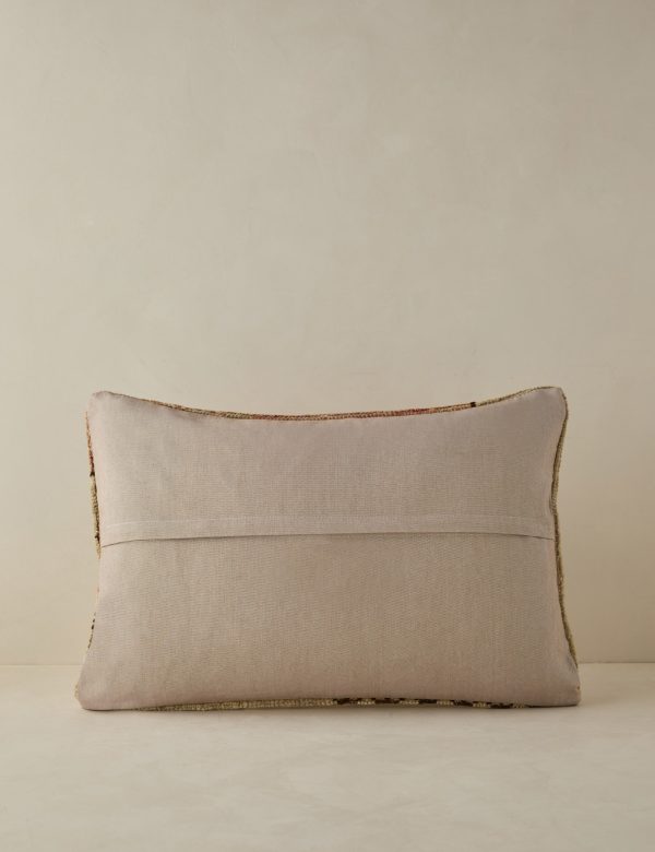 Vintage Lumbar Pillow No. 75, 16  x 24  Fashion