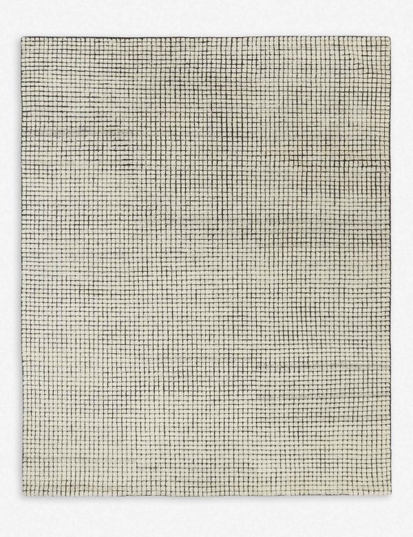 Uma Hand-Knotted Wool Rug Swatch 12  x 12  Online Sale