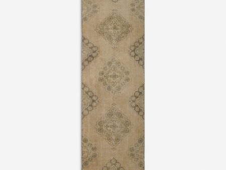 Vintage Turkish Hand-Knotted Wool Runner Rug No. 217, 2 5  x 8 10  Fashion