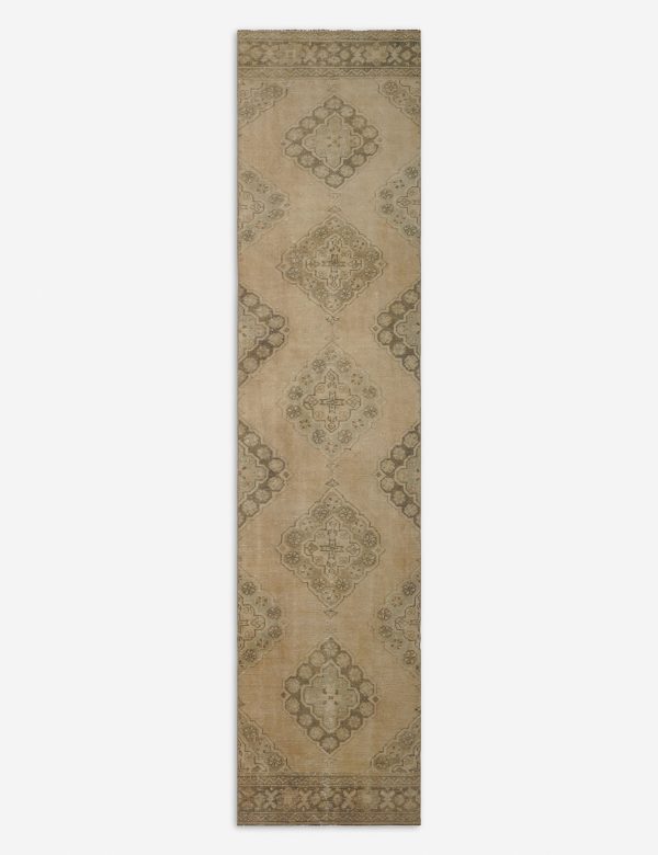 Vintage Turkish Hand-Knotted Wool Runner Rug No. 217, 2 5  x 8 10  Fashion