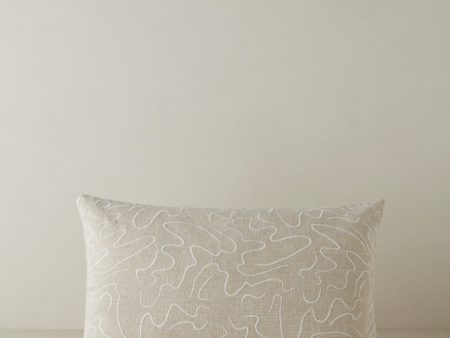 Topos Embroidered Pillow by Élan Byrd Fashion