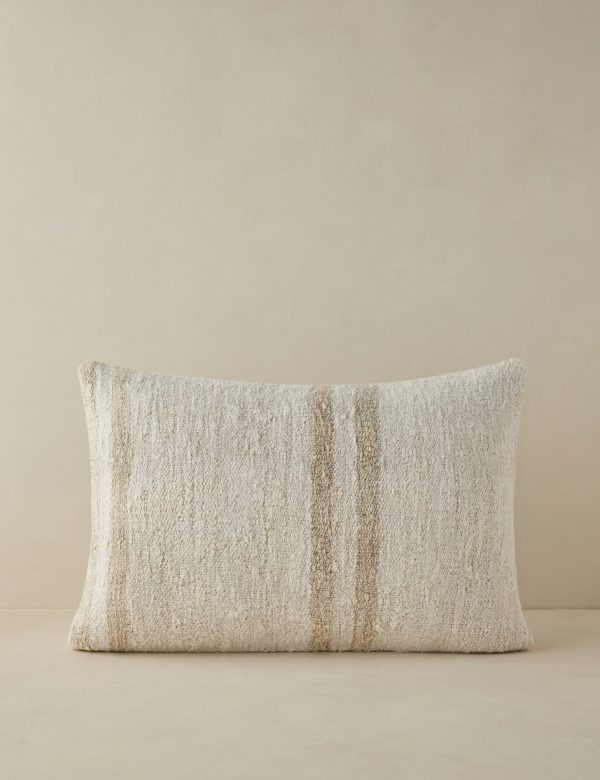 Vintage Lumbar Pillow No. 64, 16  x 24  For Discount