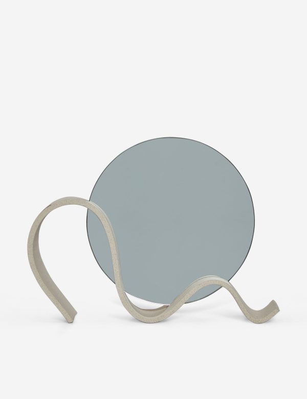 Wavee Table Mirror by SIN Ceramics on Sale