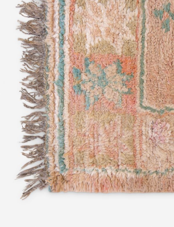 Vintage Moroccan Hand-Knotted Wool Rug No. 55, 5 9 x 10 11  Discount