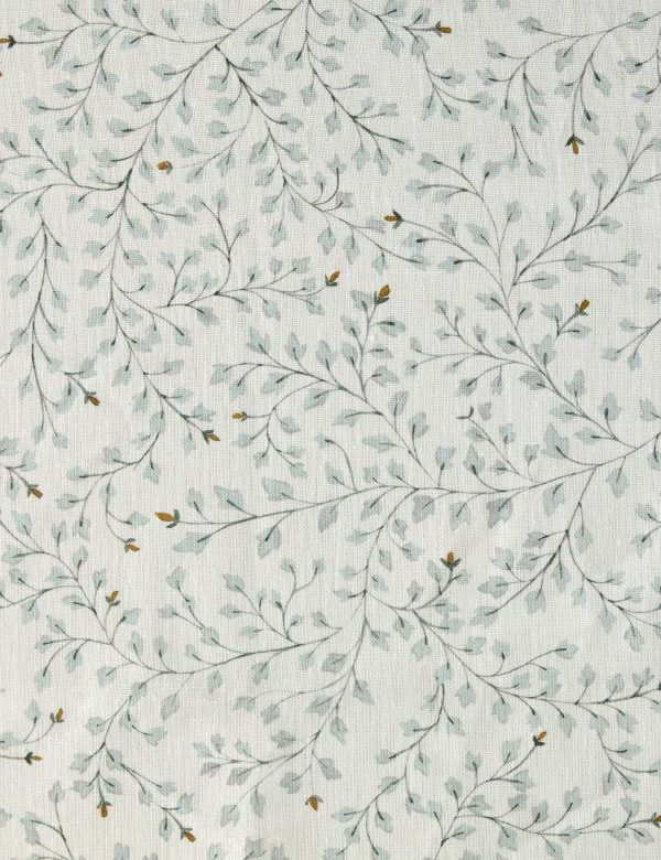 Dainty Leaves Linen Fabric by Rylee + Cru Online Hot Sale