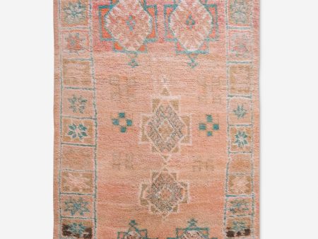 Vintage Moroccan Hand-Knotted Wool Rug No. 55, 5 9 x 10 11  Discount