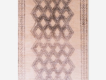 Vintage Moroccan Hand-Knotted Wool Rug No. 53, 6 11 x 11 11  For Cheap