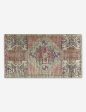 Vintage Turkish Hand-Knotted Wool Mini Rug No. 280, 1 4  x 2 6  on Sale