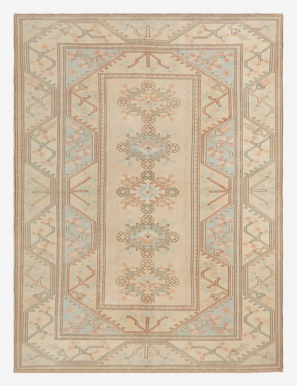 Vintage Turkish Hand-Knotted Wool Rug No. 275, 8 10  x 11 10  Online