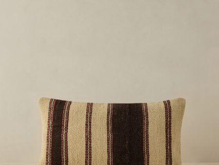 Vintage Lumbar Pillow No. 31, 12  x 20  Online Sale