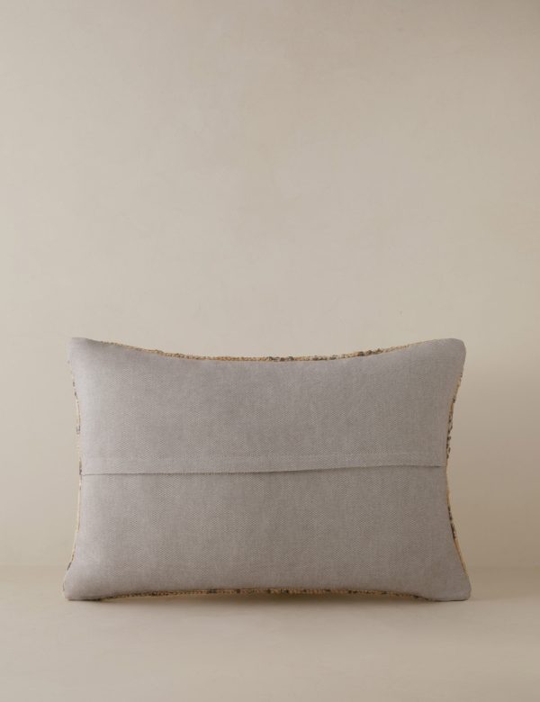 Vintage Lumbar Pillow No. 14, 16  x 24  For Discount