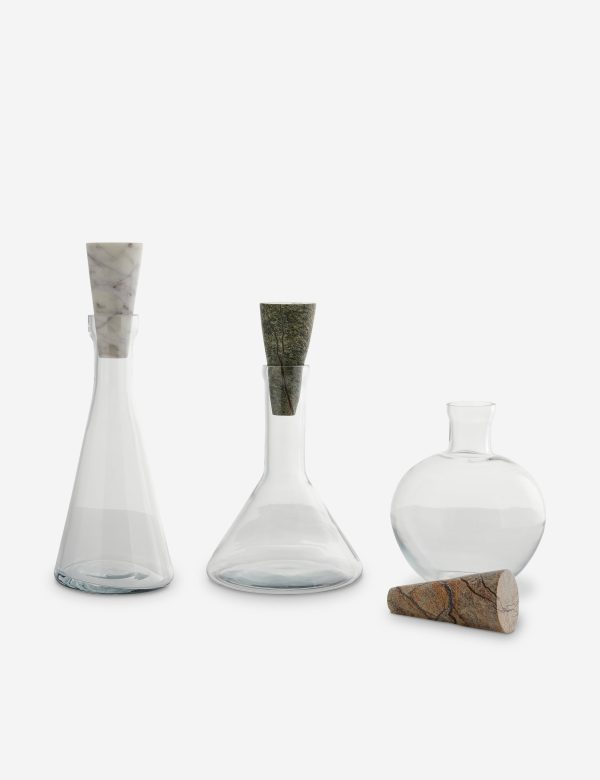 Oaklee Decanters (Set of 3) by Arteriors on Sale