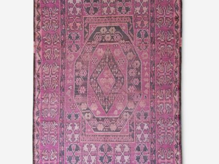 Vintage Moroccan Hand-Knotted Wool Rug No. 49, 6 4 x 11 4 on Sale