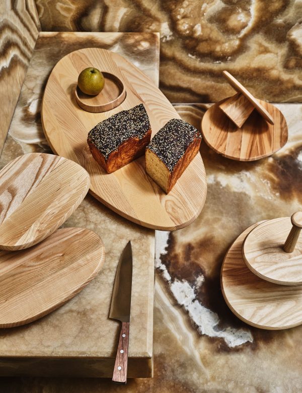 Dune Ash Wood Cake Stand by Kelly Wearstler x Serax Fashion