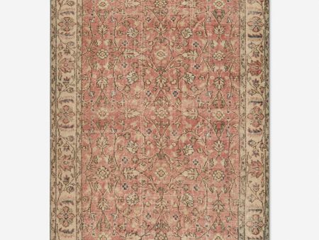 Vintage Turkish Hand-Knotted Wool Rug No. 335, 3 11  x 6 8  For Discount