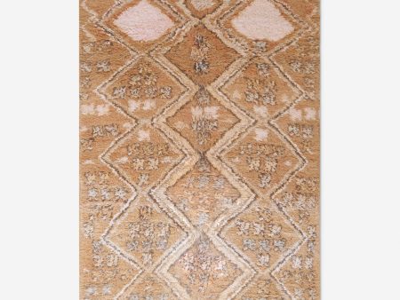 Vintage Moroccan Hand-Knotted Wool Rug No. 60, 5 11  x 11 5  on Sale