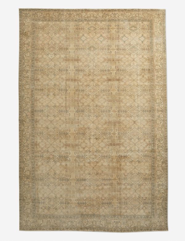 Vintage Turkish Hand-Knotted Wool Rug No. 211, 8  x 12  Fashion