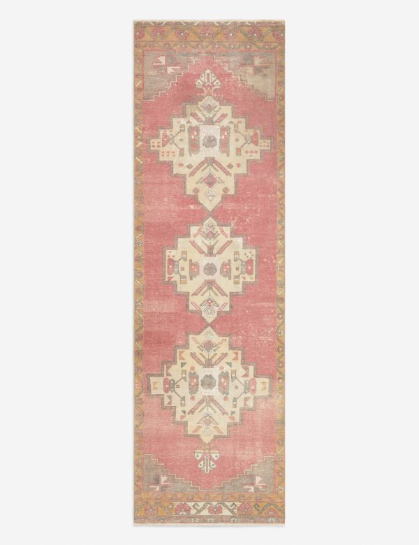 Vintage Turkish Hand-Knotted Wool Runner Rug No. 159, 3 5  x 11 4  Online