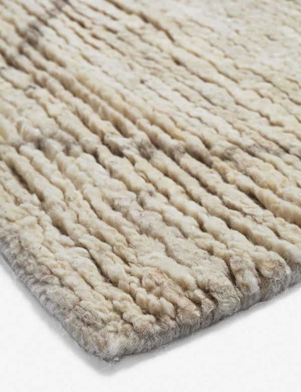 Afella Hand-Knotted Wool Rug Swatch 18  x 18  Hot on Sale