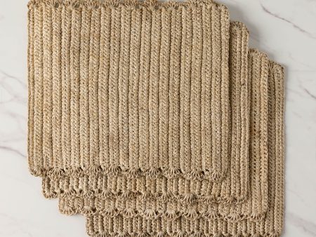 Fique Woven Placemat (Set of 4) by Tallo de Olivo For Discount