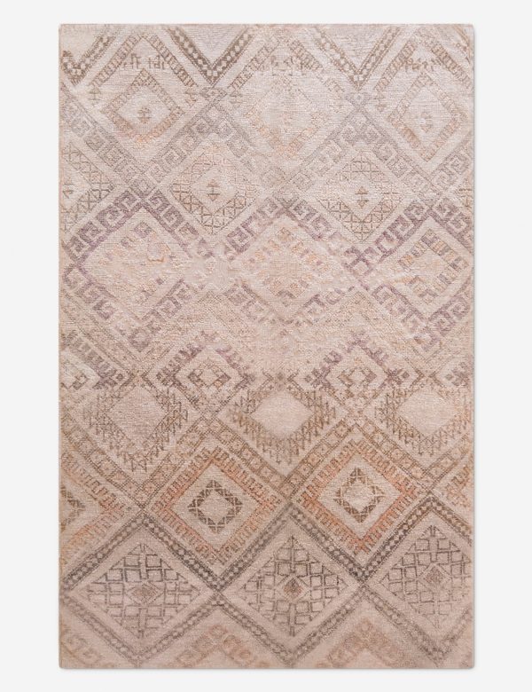 Vintage Moroccan Hand-Knotted Wool Rug No. 61, 6 7  x 10 4  Hot on Sale