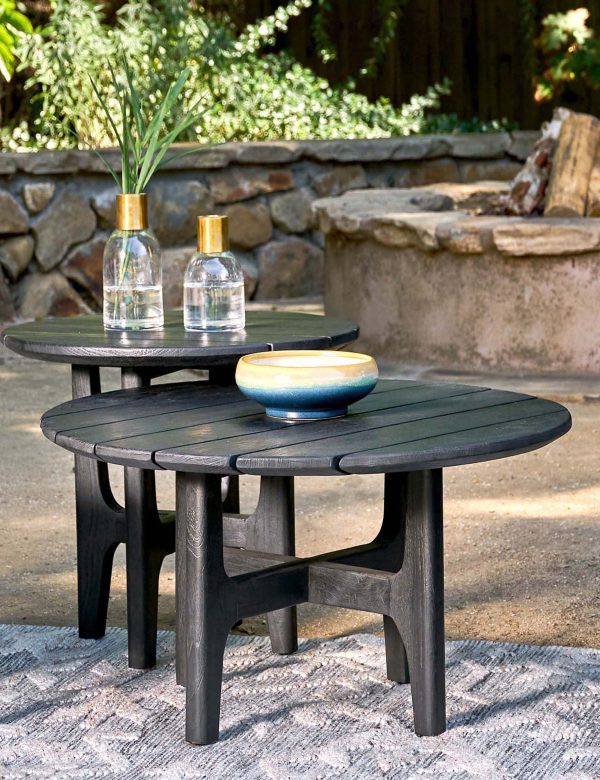 Valerie Indoor   Outdoor Round Coffee Table Online Sale