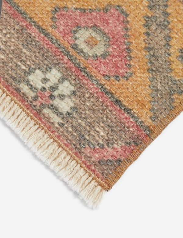 Vintage Turkish Hand-Knotted Wool Runner Rug No. 159, 3 5  x 11 4  Online