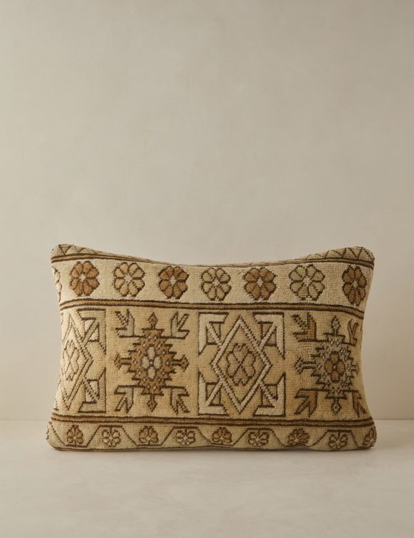 Vintage Lumbar Pillow No. 69, 16  x 24  For Discount