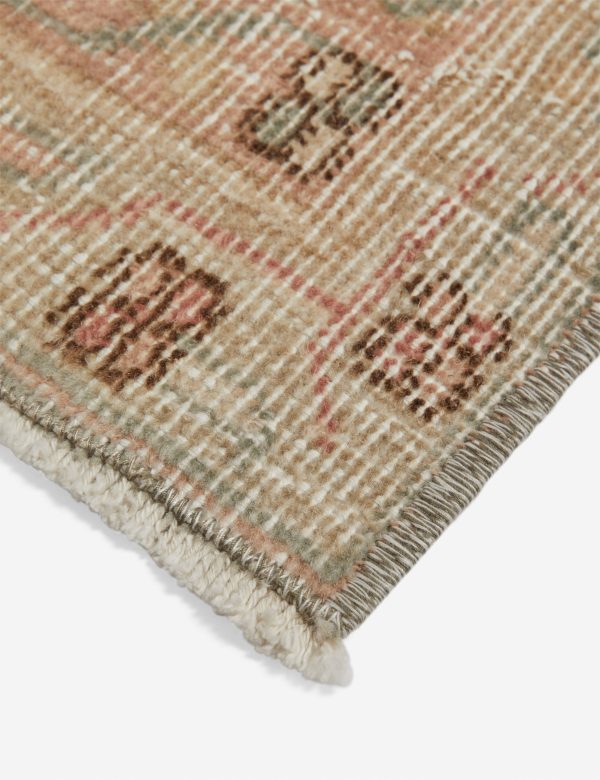 Vintage Turkish Hand-Knotted Wool Rug No. 303, 6 5  x 10 7  Hot on Sale