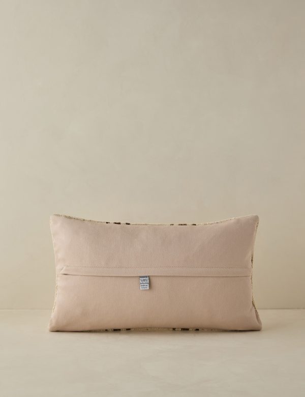 Vintage Lumbar Pillow No. 39, 12  x 20  Discount