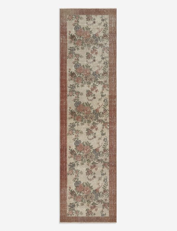 Vintage Turkish Hand-Knotted Wool Runner Rug No. 215, 2 5  x 9 12  Supply