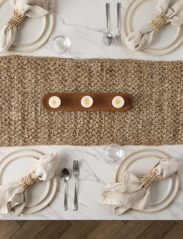 Fique Knots Table Runner by Tallo de Olivo Online Hot Sale