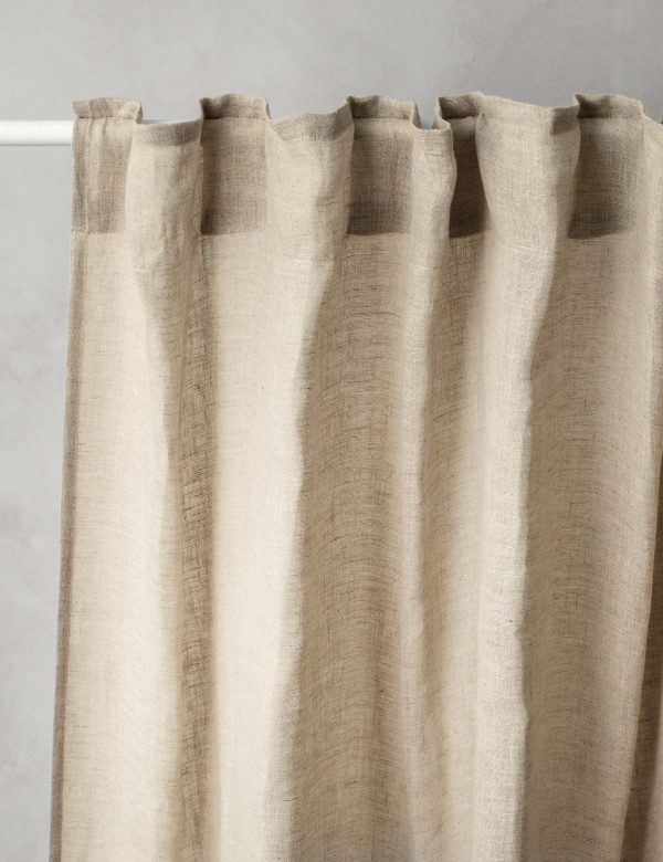 European Flax Linen® Curtain Panel by Cultiver Online